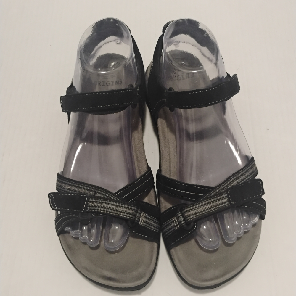 Earth Origins Black Sandals